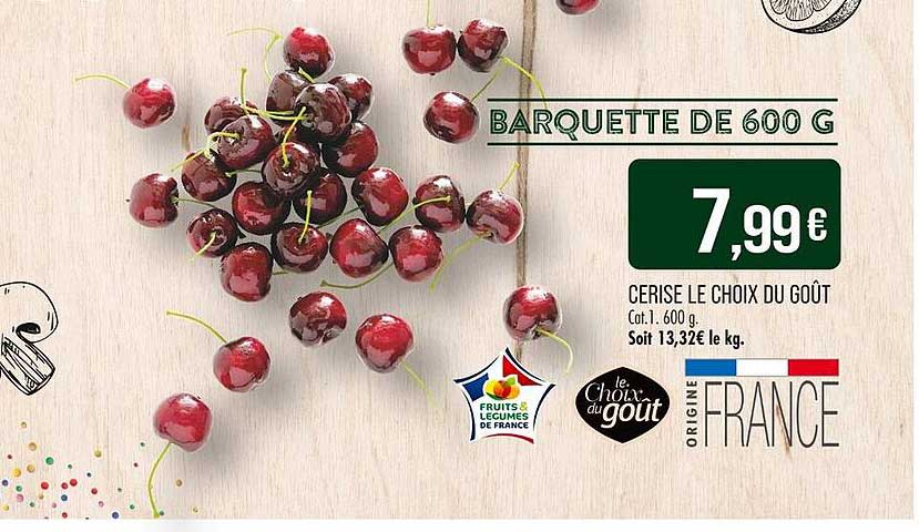 BARQUETTE DE 600 G