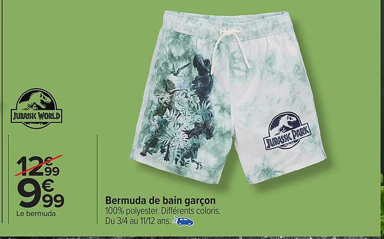 Bermuda de bain garçon