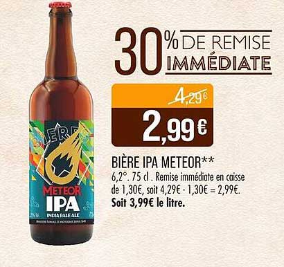 BIÈRE IPA METEOR
