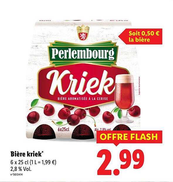 Bière kriek*