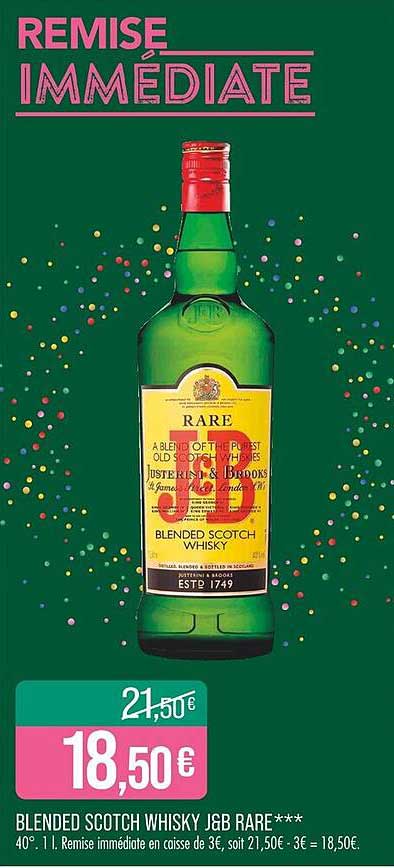 BLENDED SCOTCH WHISKY J&B RARE