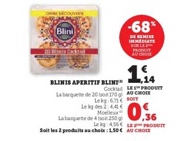 BLINIS APERITIF BLINI