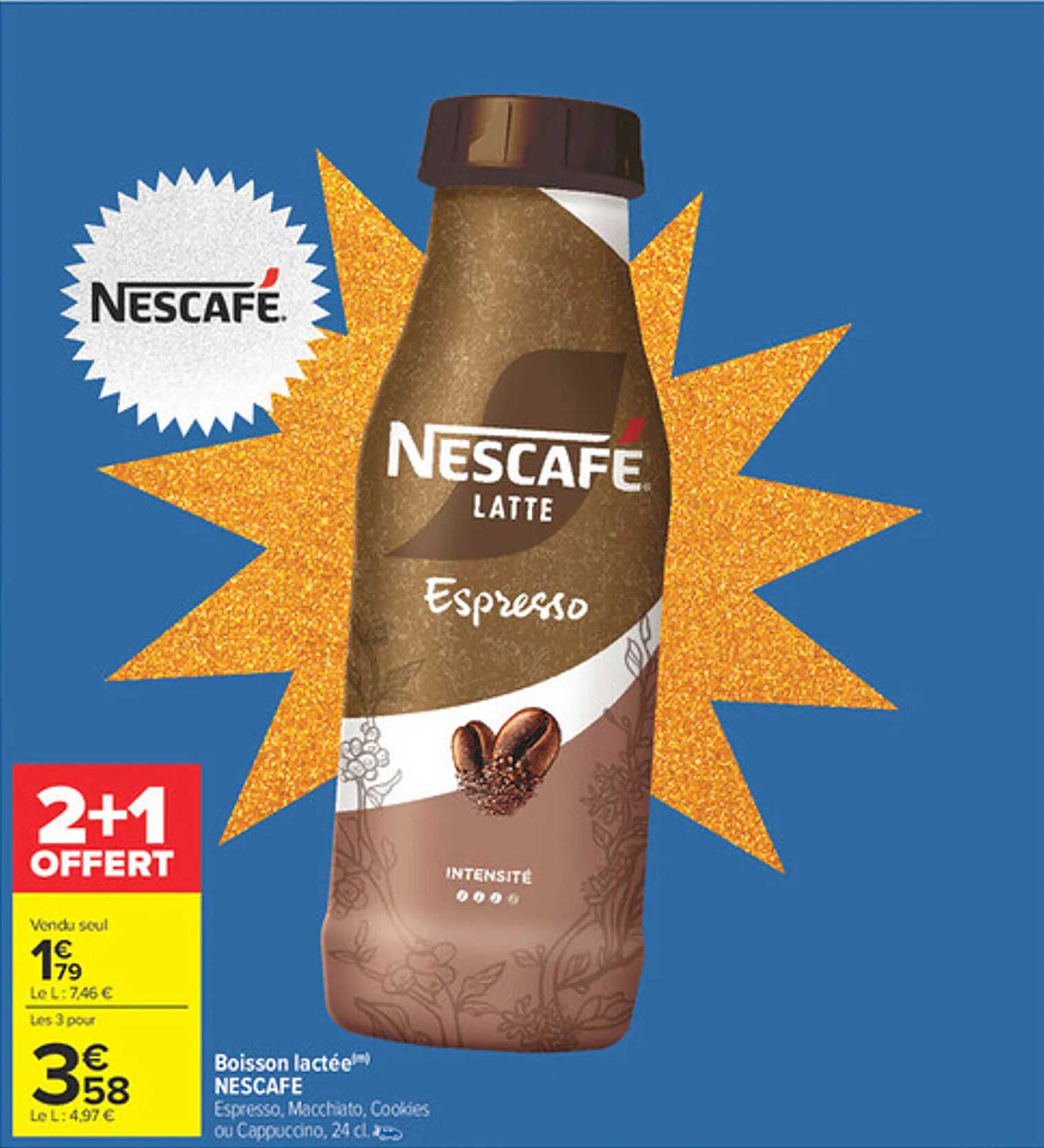 Boisson lactée NESCAFÉ Latte Espresso