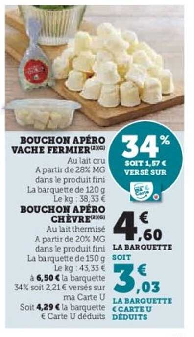 Bouchon Apéro Vache Fermier (2kg)
