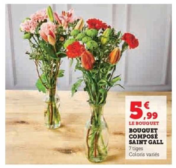 BOUQUET COMPOSÉ SAINT GALL