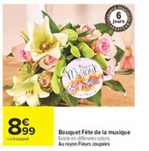 Bouquet Fête de la musique