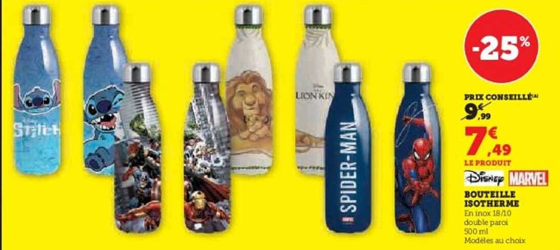 BOUTEILLE ISOTHERM: 25% de réduction