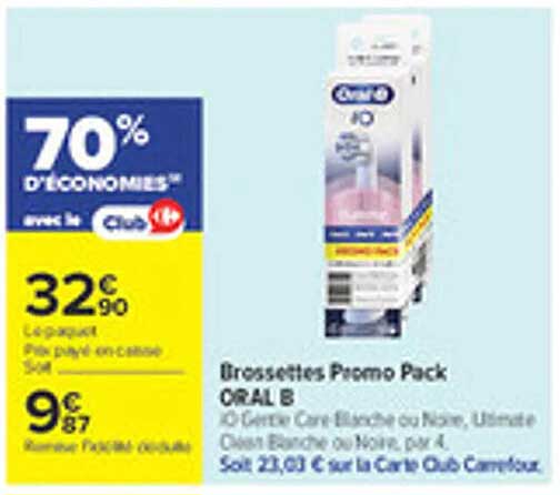 Brossettes Promo Pack ORAL B