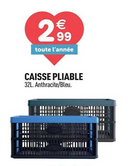 CAISSE PLIABLE