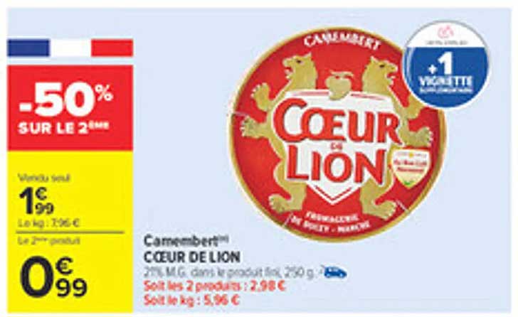 Camembert Cœur de Lion