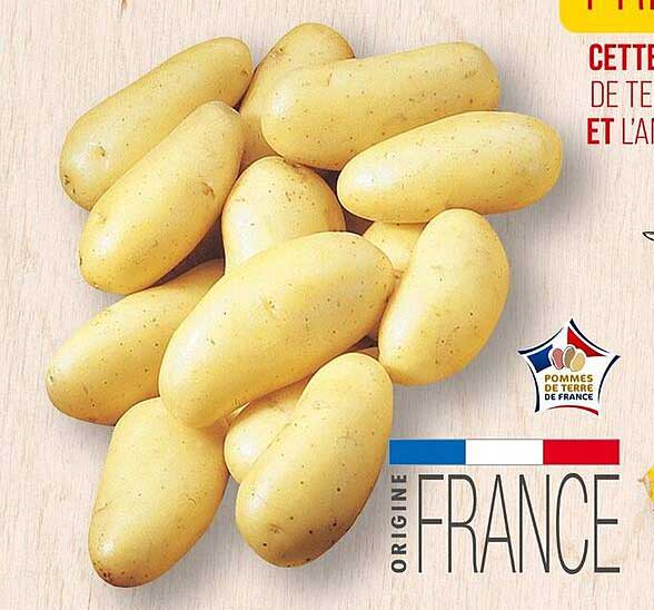 CETTE SÉLECTION DE POMMES DE TERRE DE TERRE ET L'AMOUR DE FRANCE