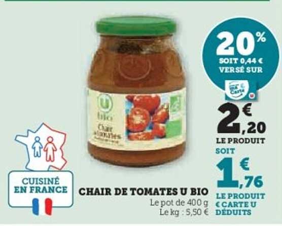 CHAIR DE TOMATES U BIO