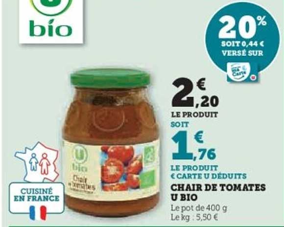 CHAIR DE TOMATES U BIO