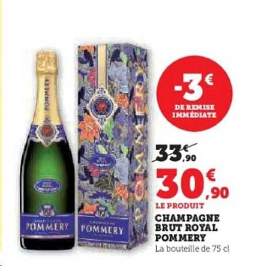 CHAMPAGNE BRUT ROYAL POMMERY