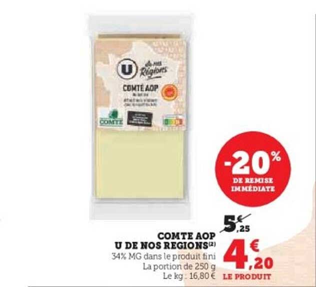 COMTÉ AOP U DE NOS RÉGIONS