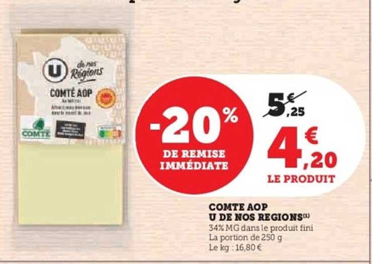 COMTÉ AOP U DE NOS RÉGIONS