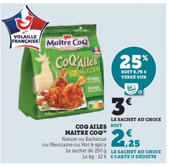 COQ AILES MAITRE COQ