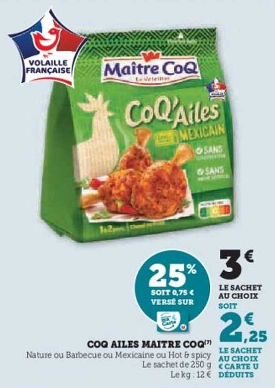 COQ AILES MAITRE COQ