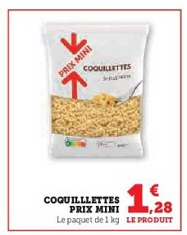 COQUILLETTES PRIX MINI