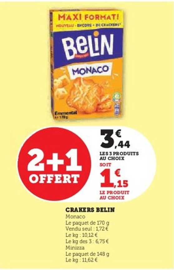 CRAKERS BELIN Monaco