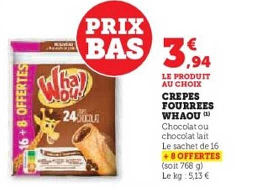 CREPES FOURREES WHAOU