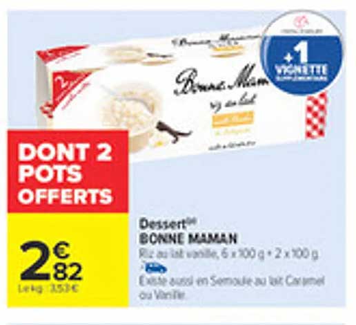 Dessert® BONNE MAMAN