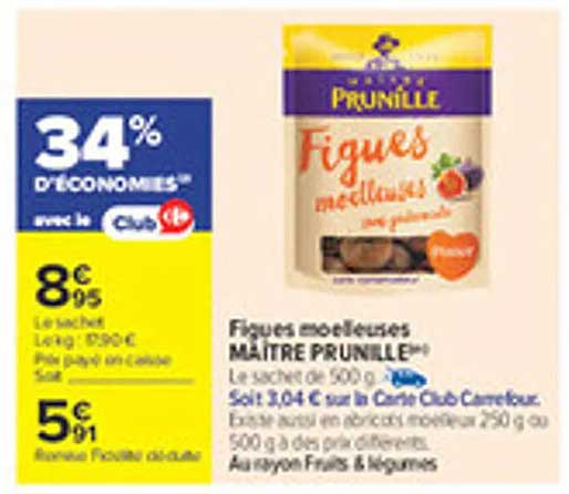 Figues moelleuses MAÎTRE PRUNILLE