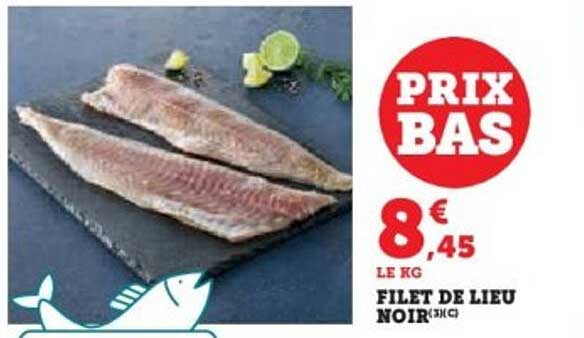 FILET DE LIEU NOIR