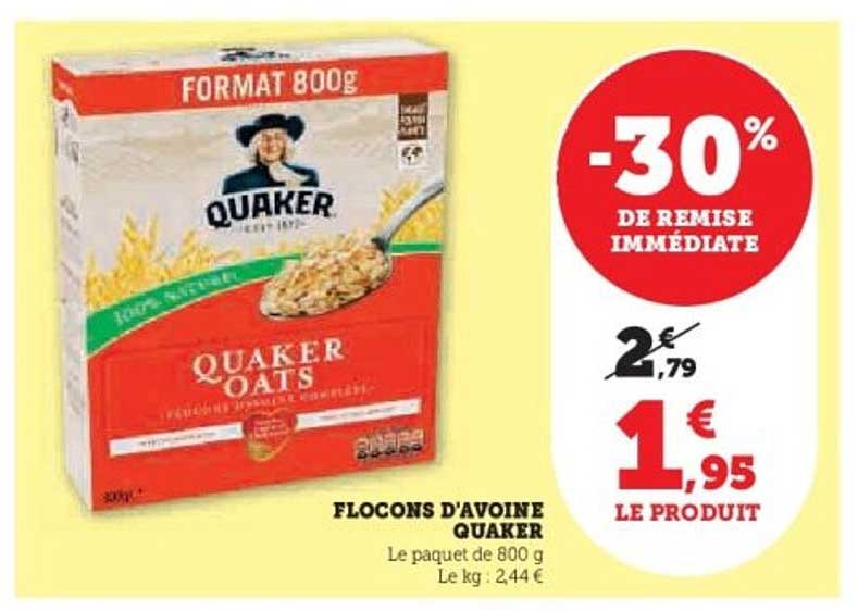 FLOCONS D'AVOINE QUAKER