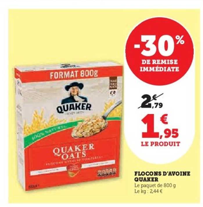 FLOCONS D'AVOINE QUAKER