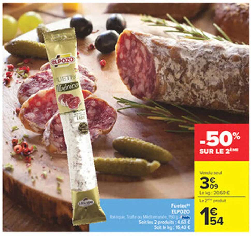 Fuet Ibérique El Pozo