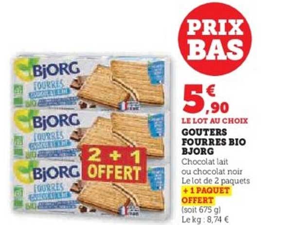 GOUTERS FOURRES BIO BJORG