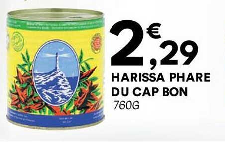HARISSA PHARE DU CAP BON
