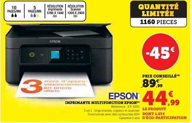 IMPRIMANTE MULTIFONCTION EPSON