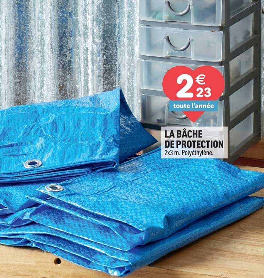LA BÂCHE DE PROTECTION