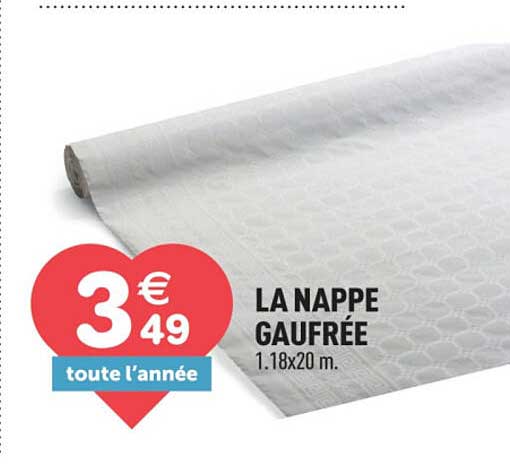 LA NAPPE GAUFREE