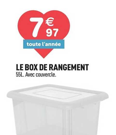 LE BOX DE RANGEMENT