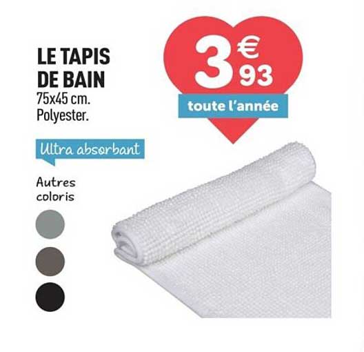 LE TAPIS DE BAIN