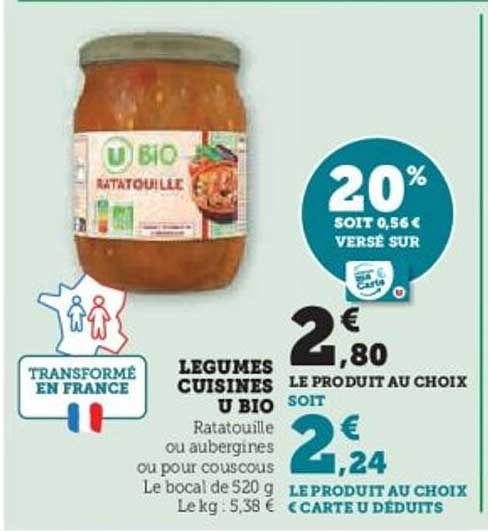 LEGUMES CUISINES U BIO