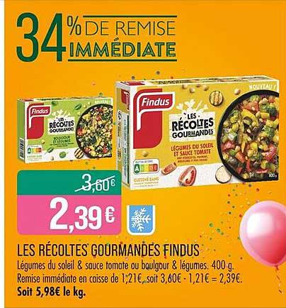LES RÉCOLTES GOURMANDES FINDUS