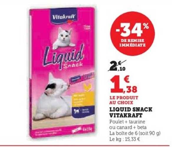 LIQUID SNACK VITAKRAFT