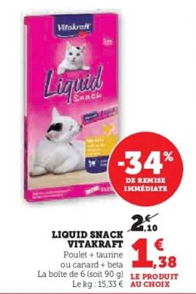LIQUID SNACK VITAKRAFT