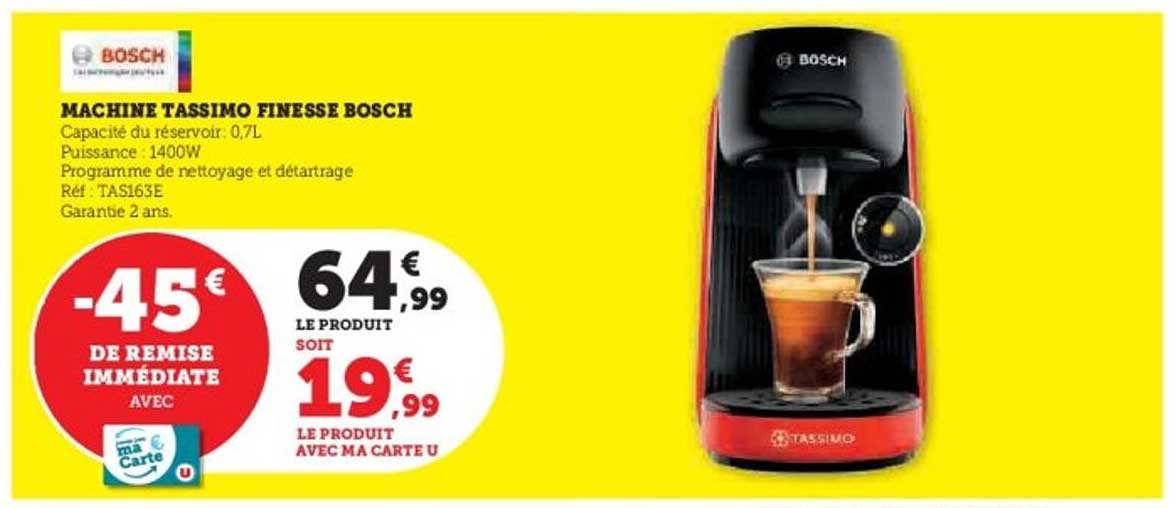 MACHINE TASSIMO FINESSE BOSCH