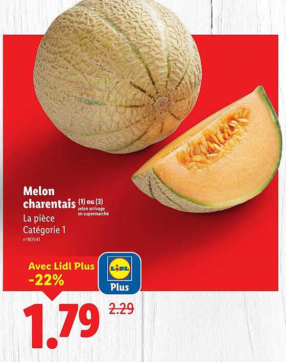 Melon charentais