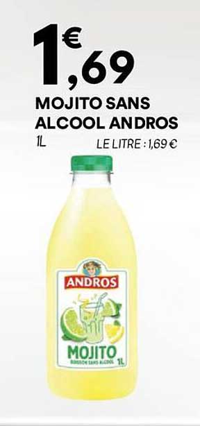 MOJITO SANS ALCOOL ANDROS
