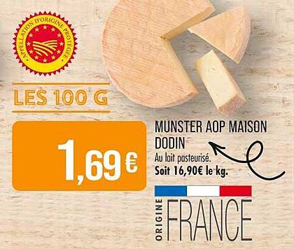 MUNSTER AOP MAISON DODIN
