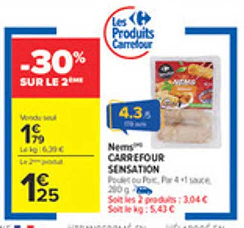 Nem’s CARREFOUR SENSATION