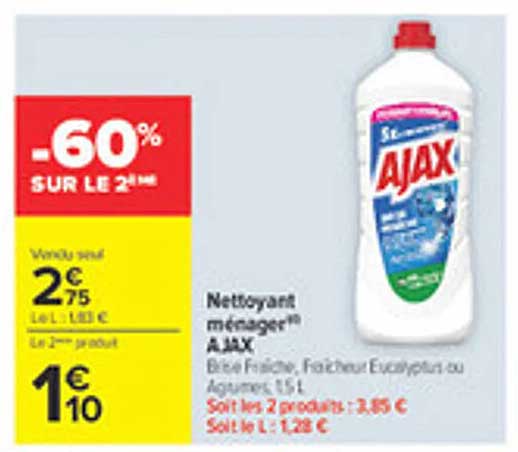 Nettoyant ménager AJAX