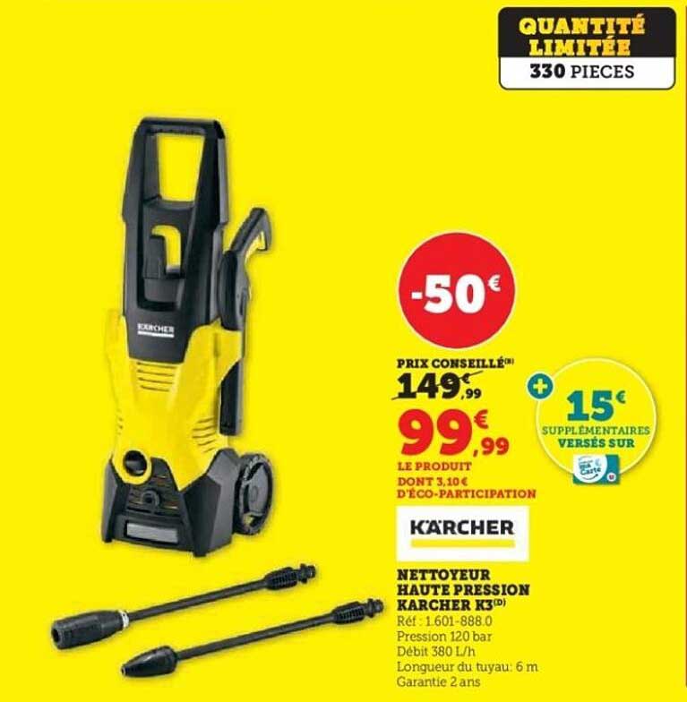 NETTOYEUR HAUTE PRESSION KÄRCHER K3