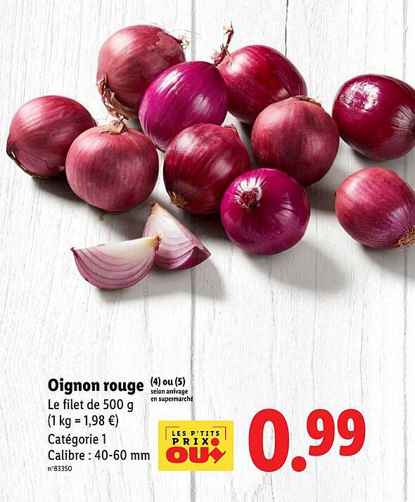 Oignon rouge